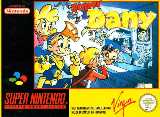 Super Dany box art for Super Nintendo